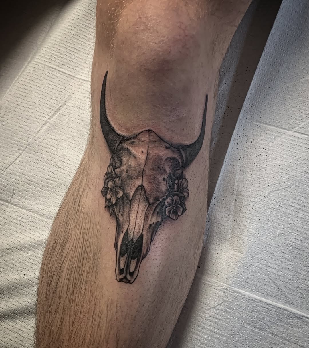 Tattoo by @macplanttattoos — realism, black_and_grey