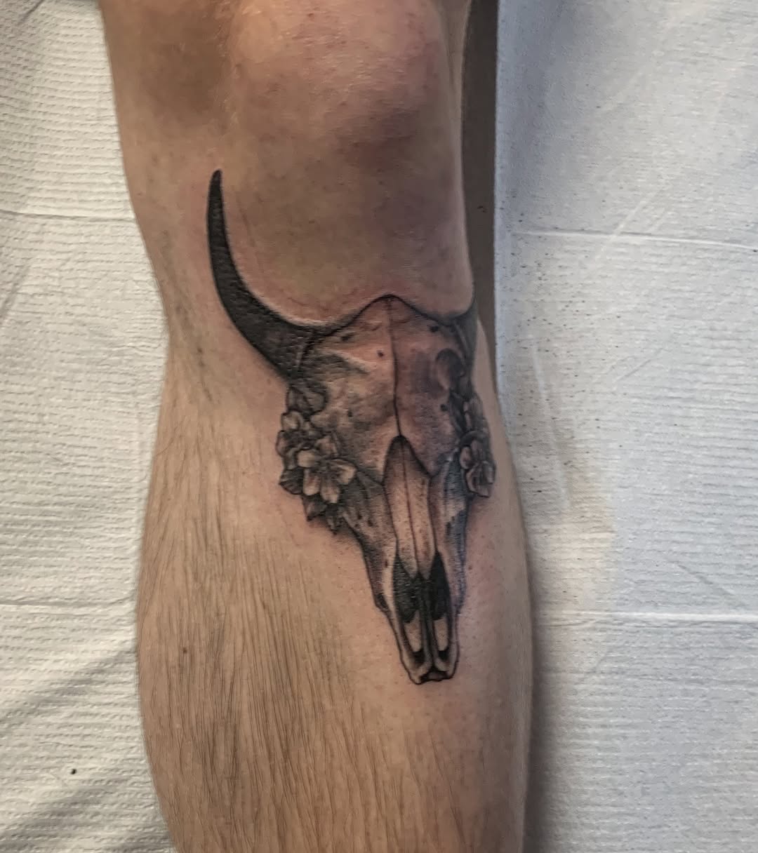 Tattoo by @macplanttattoos — realism, black_and_grey
