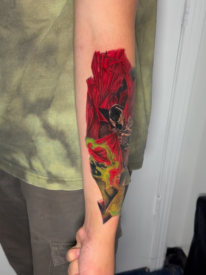 Tattoo by @jbeantat2 — trash_polka