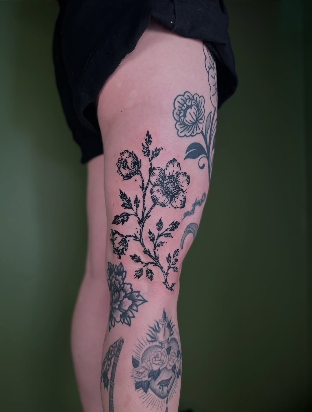 Tattoo by @tapiotats — black_and_grey, illustrative