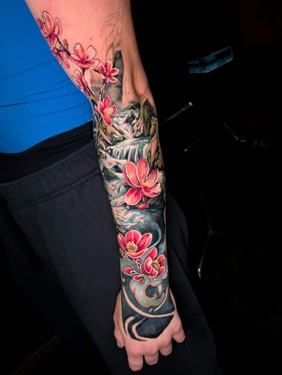 Tattoo by @beebe_artistry β realism, japanese_irezumi
