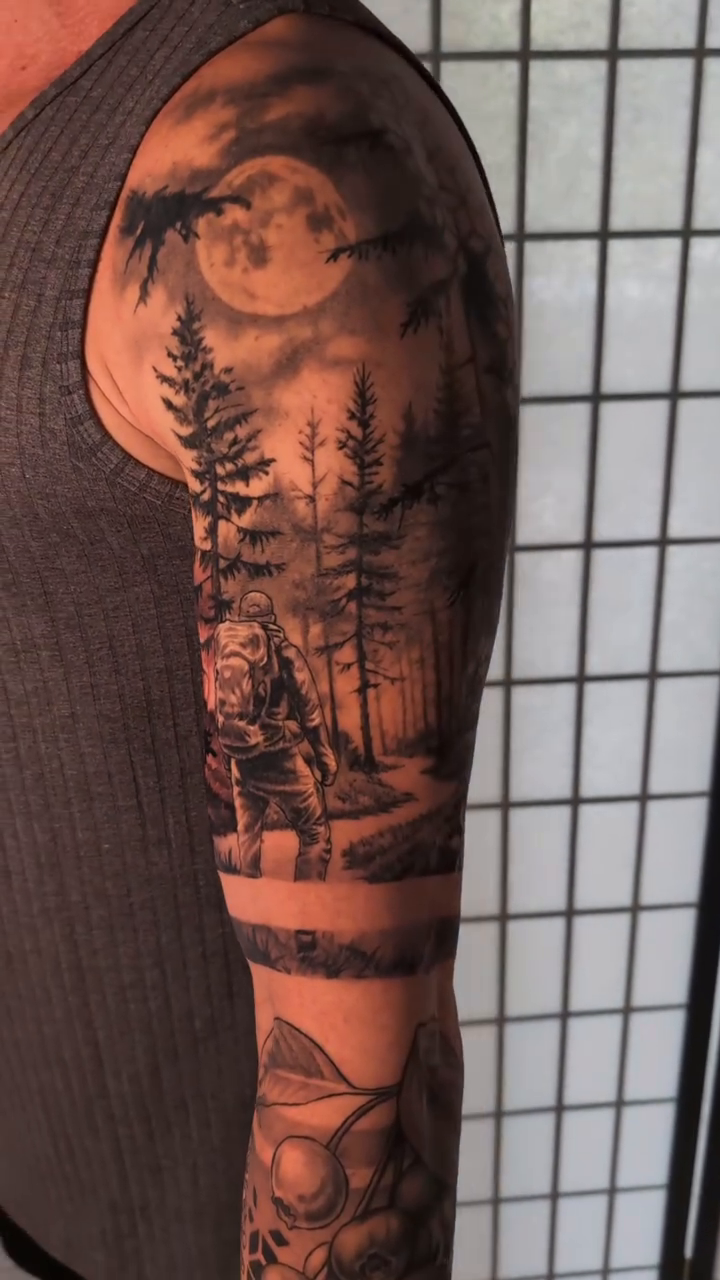 Tattoo by @costellotattoo โ realism, black_and_grey