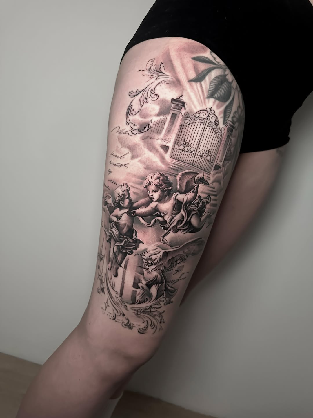 Tattoo by @rawb_tattoos β black_and_grey, realism