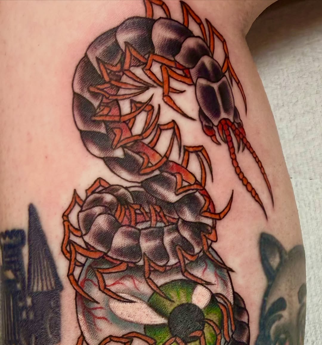 Tattoo by @ghostshipetattoos — american_traditional, neo_traditional