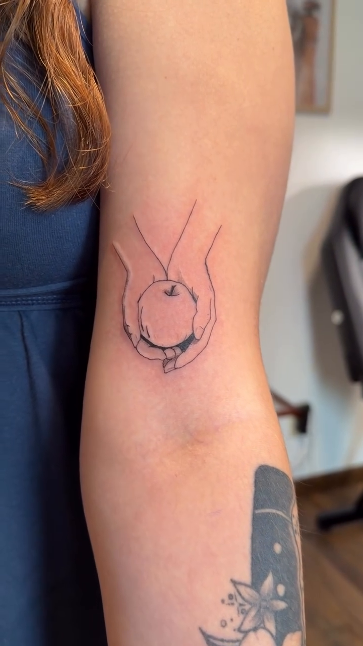 Tattoo by @rohrerink — fine_line