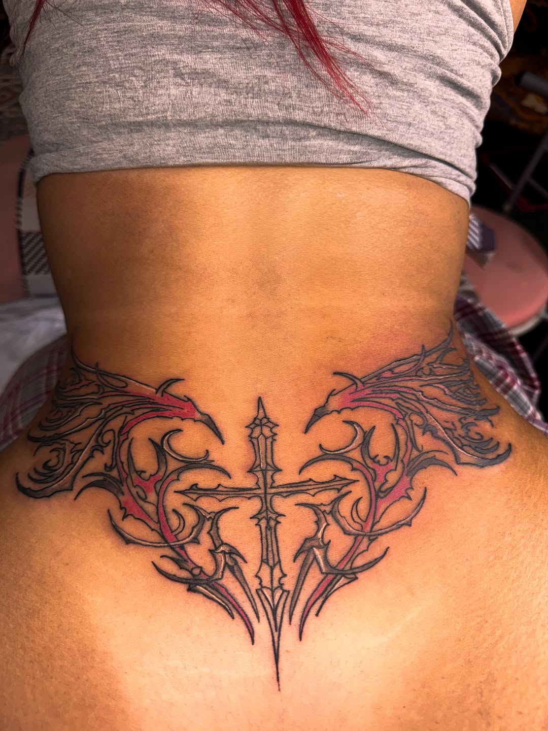 Tattoo by @tatsbycomet — blackwork, ornamental