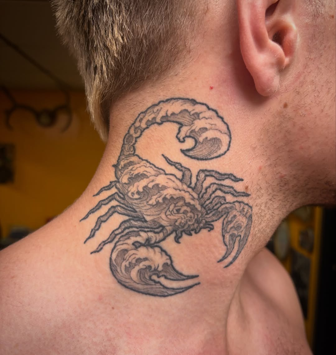 Tattoo by @danny335tattoos โ black_and_grey, japanese_irezumi