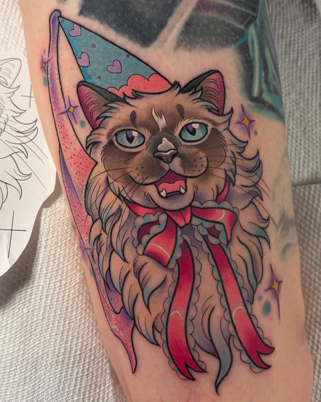 Tattoo by @tallsarahtattoos — new_school, illustrative