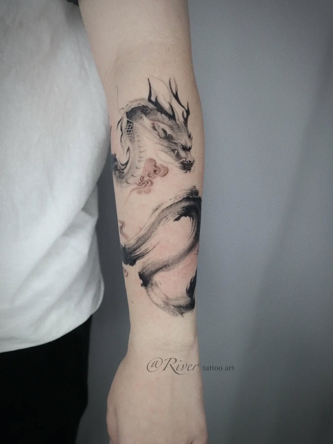 Tattoo by @rivertattooart โ japanese_irezumi, watercolor