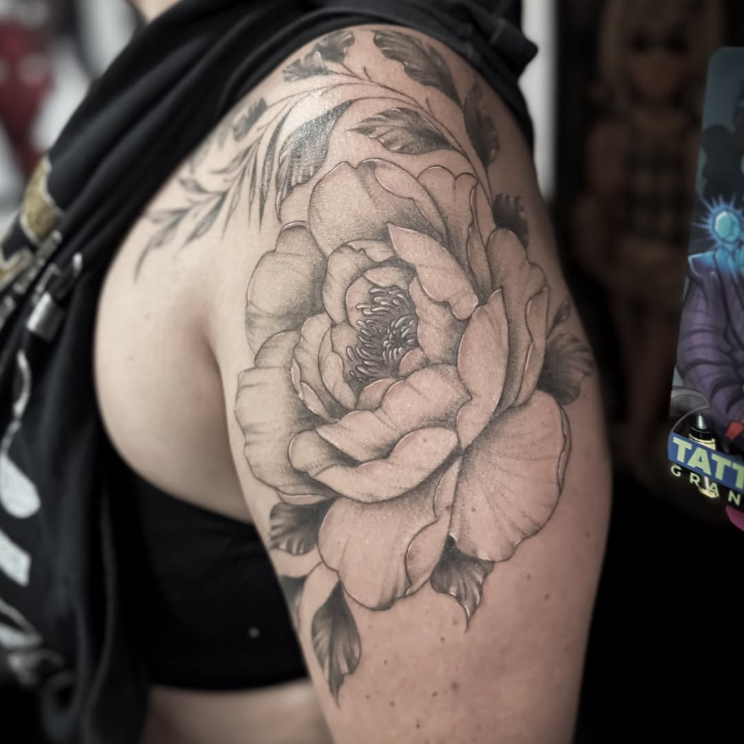 Tattoo by @linework_lacey — black_and_grey, realism