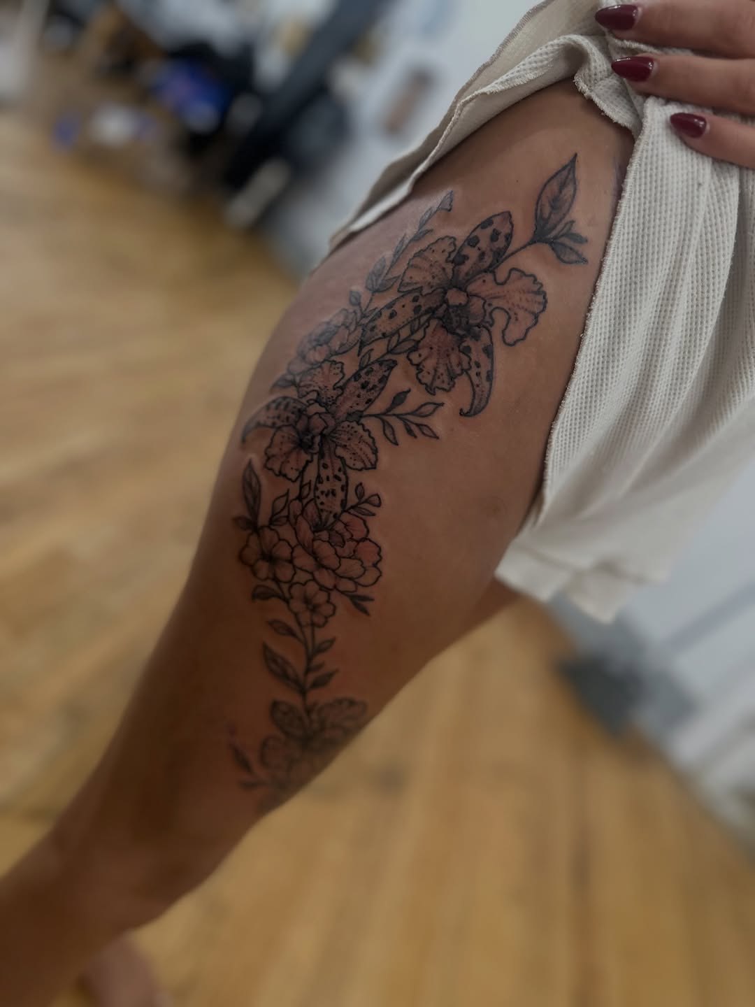 Tattoo by @highly_carver — fine_line, black_and_grey