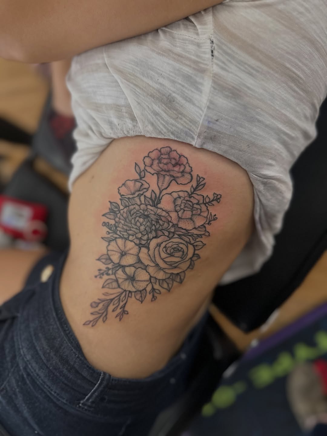 Tattoo by @highly_carver — fine_line, black_and_grey