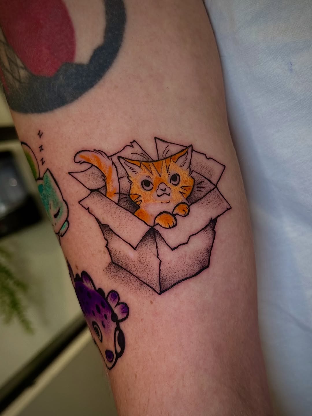 Tattoo by @moggy_tattoo โ new_school