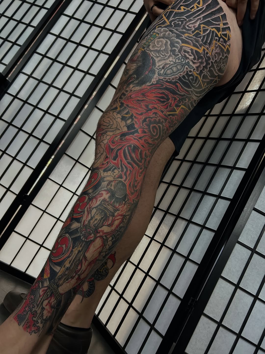 Tattoo by @iandclxvi — japanese_irezumi, black_and_grey