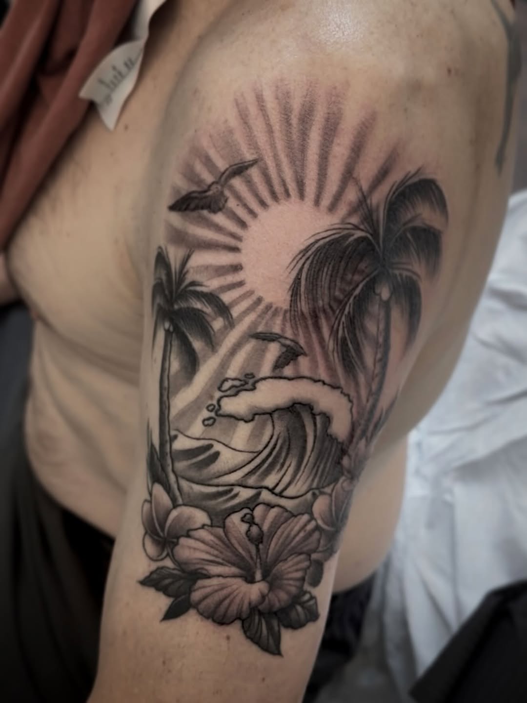 Tattoo by @alexrockoff โ black_and_grey, realism