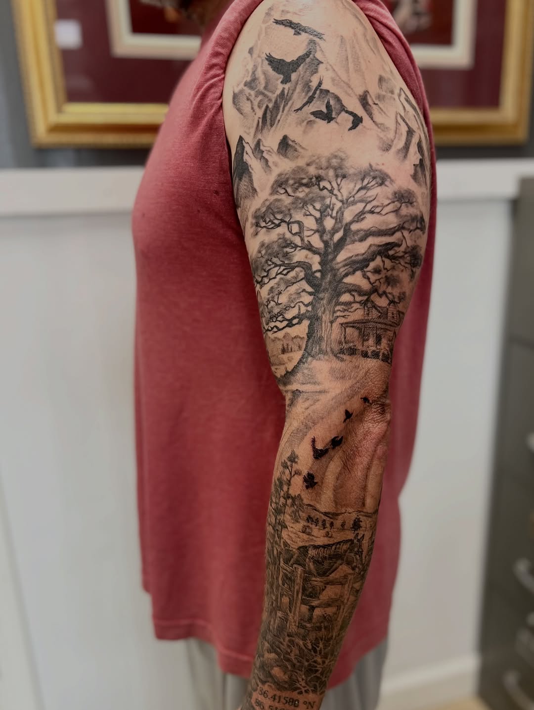 Tattoo by @hvley.ink — realism, black_and_grey