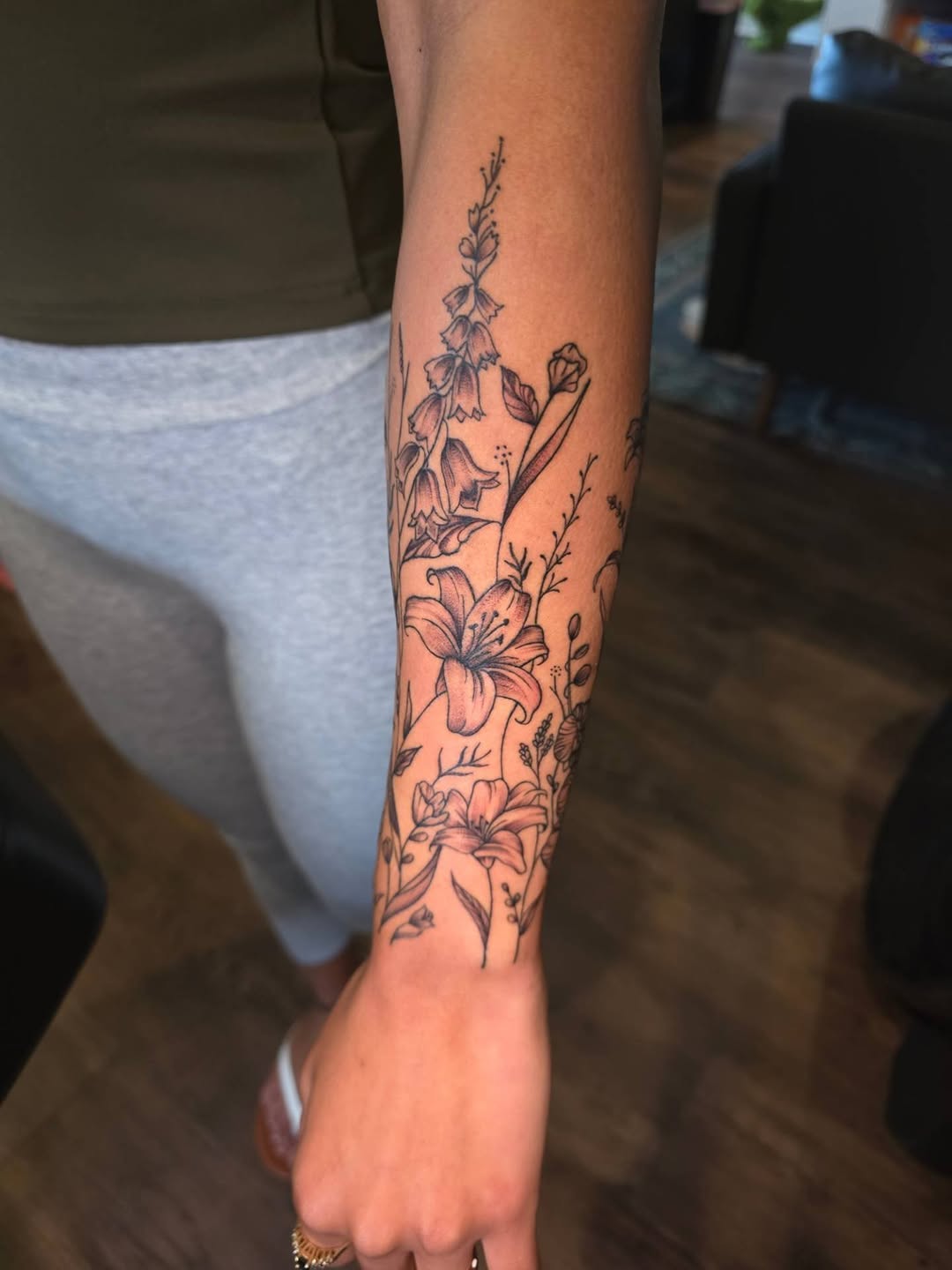 Tattoo by @shades_of_maggie — fine_line, black_and_grey