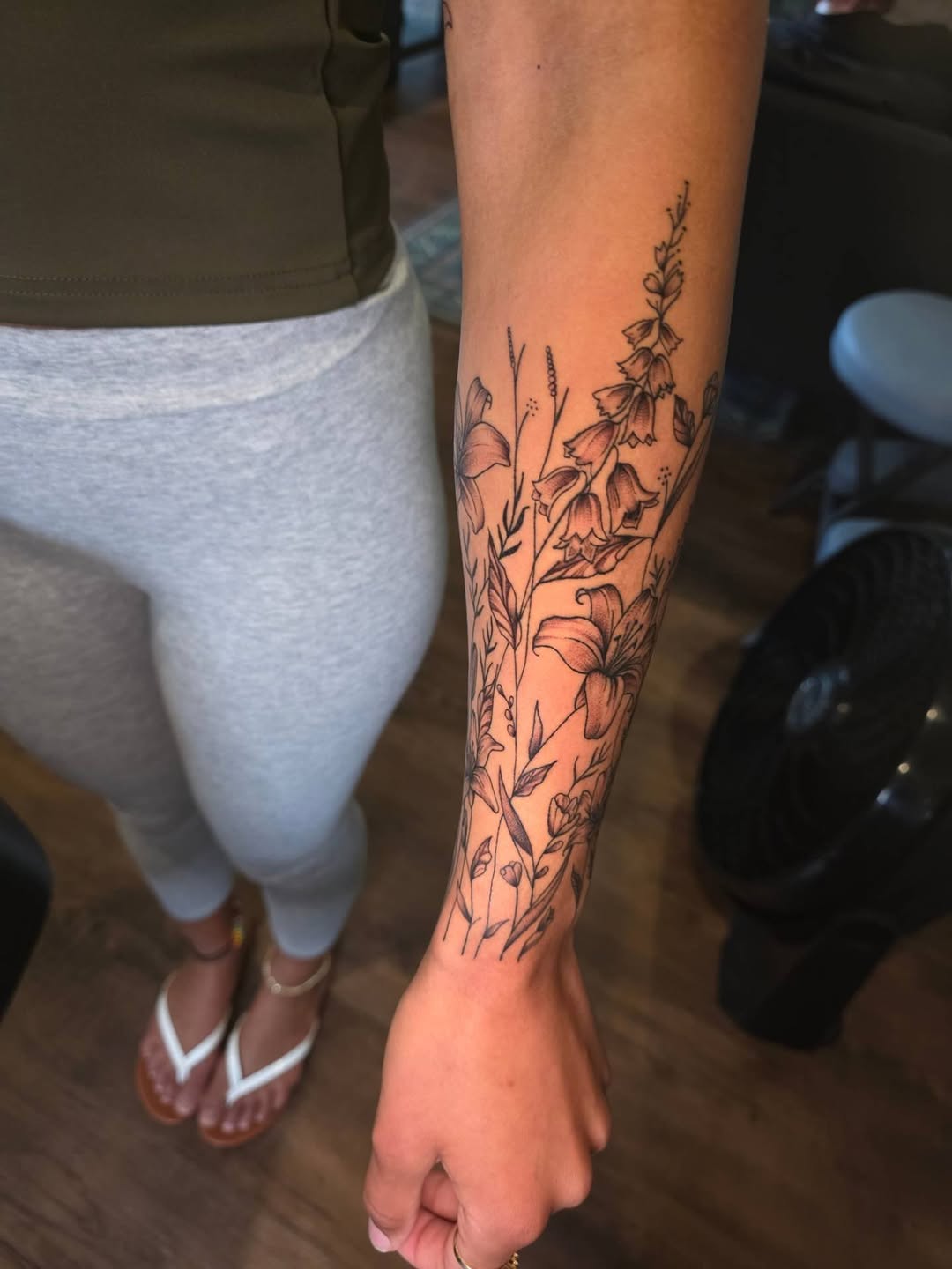 Tattoo by @shades_of_maggie — fine_line, black_and_grey