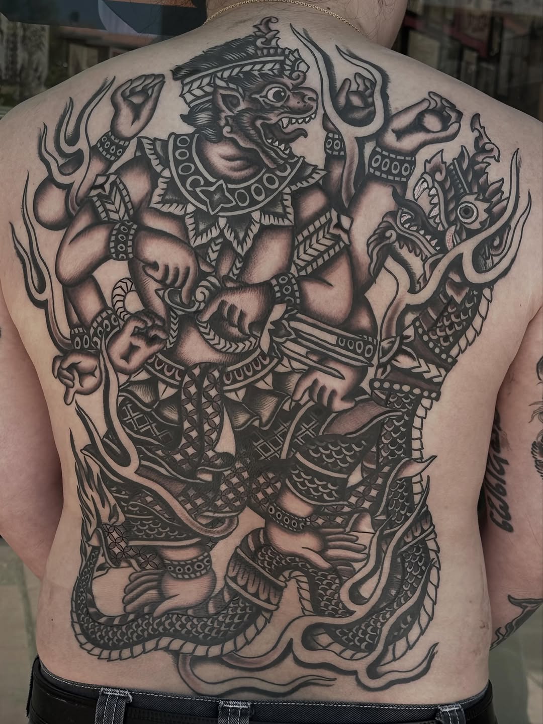 Tattoo by @charlie.rufino — japanese_irezumi, black_and_grey