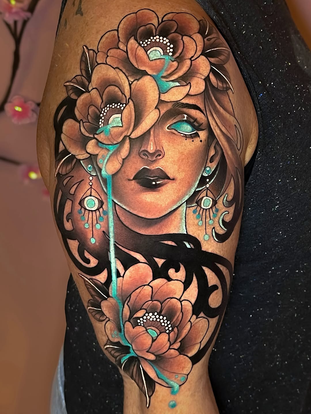 Tattoo by @corracarmine — neo_traditional, realism