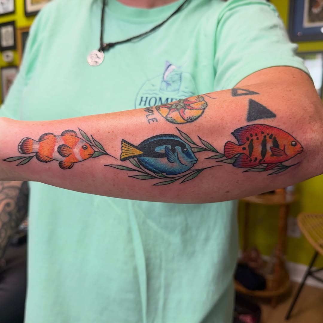 Tattoo by @taylormade_tst — new_school
