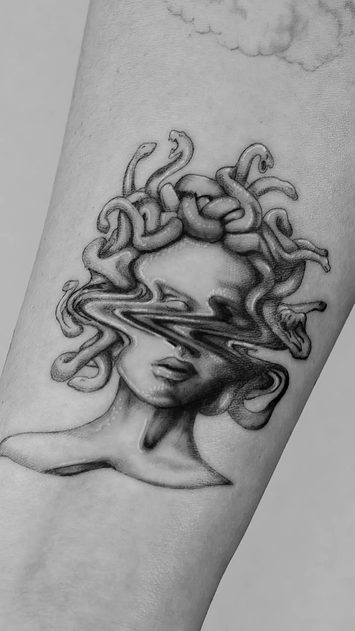Tattoo by @rossclarktattoos — realism, black_and_grey