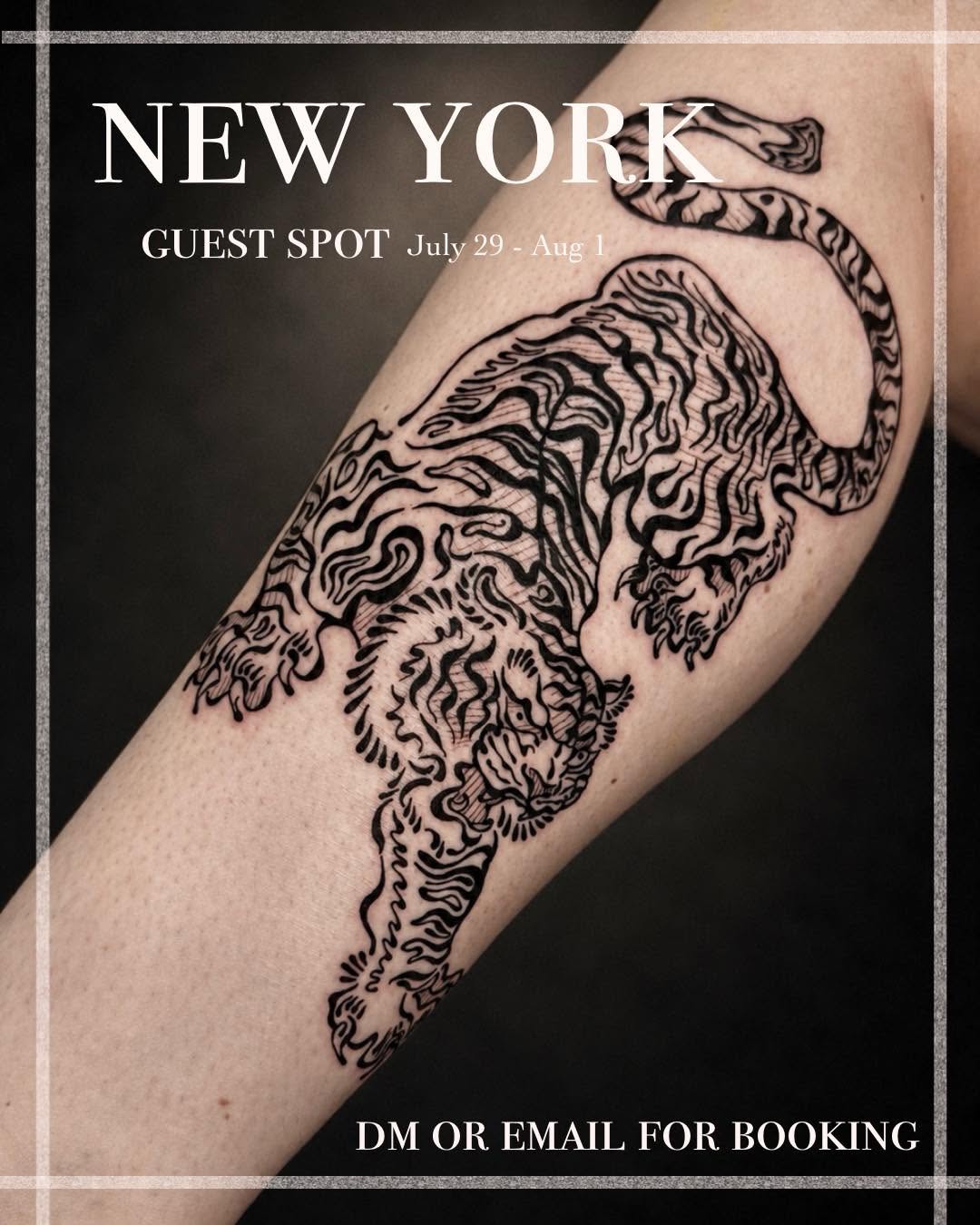 Tattoo by @hansi.ink — blackwork, japanese_irezumi