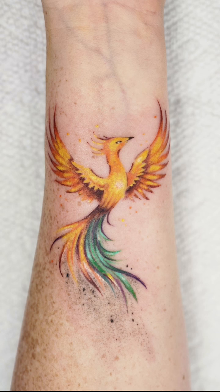 Tattoo by @moesarthouston — watercolor, realism