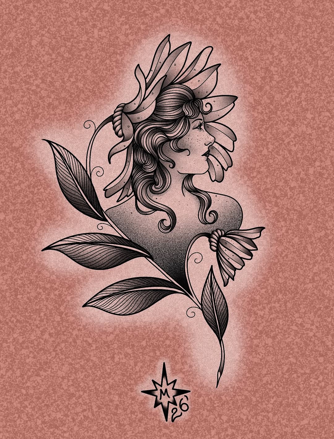 Tattoo by @maddstatts โ black_and_grey, ornamental