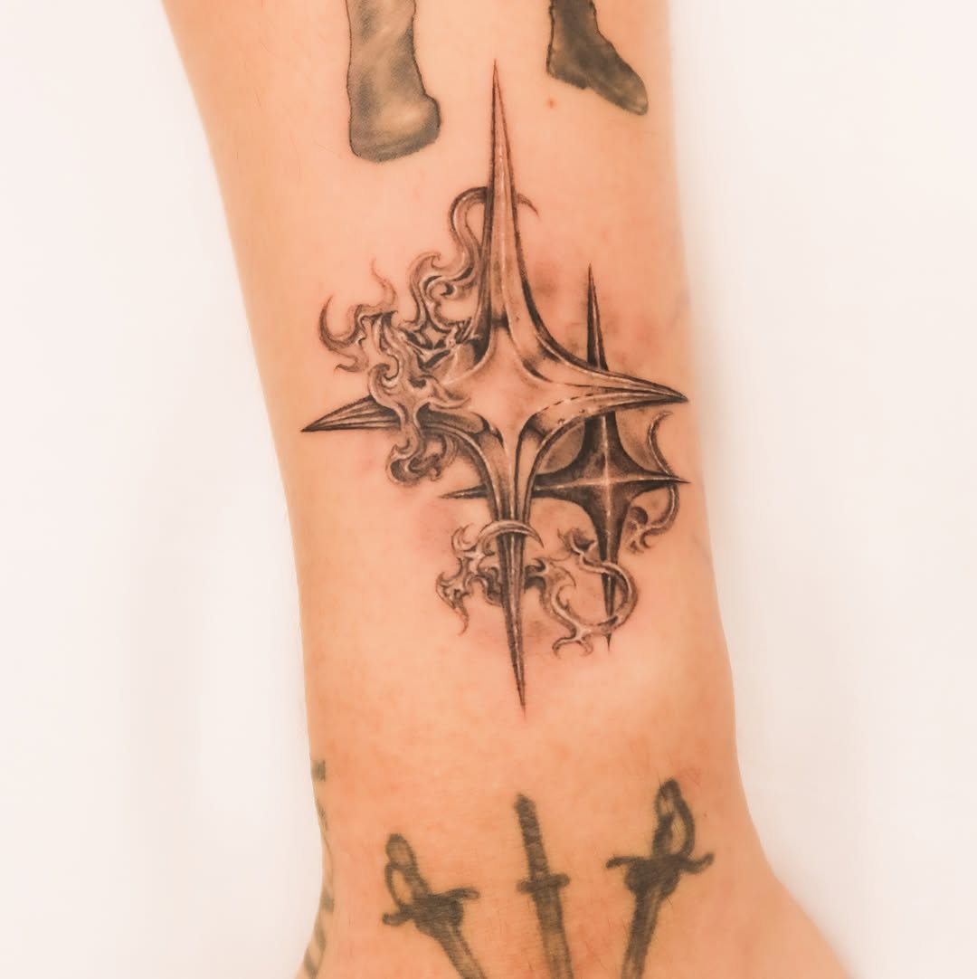 Tattoo by @houstontattoo.trish β black_and_grey, ornamental
