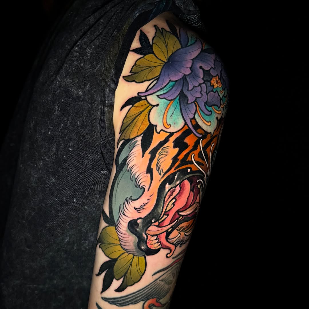 Tattoo by @chance_tattoos — japanese_irezumi, neo_traditional