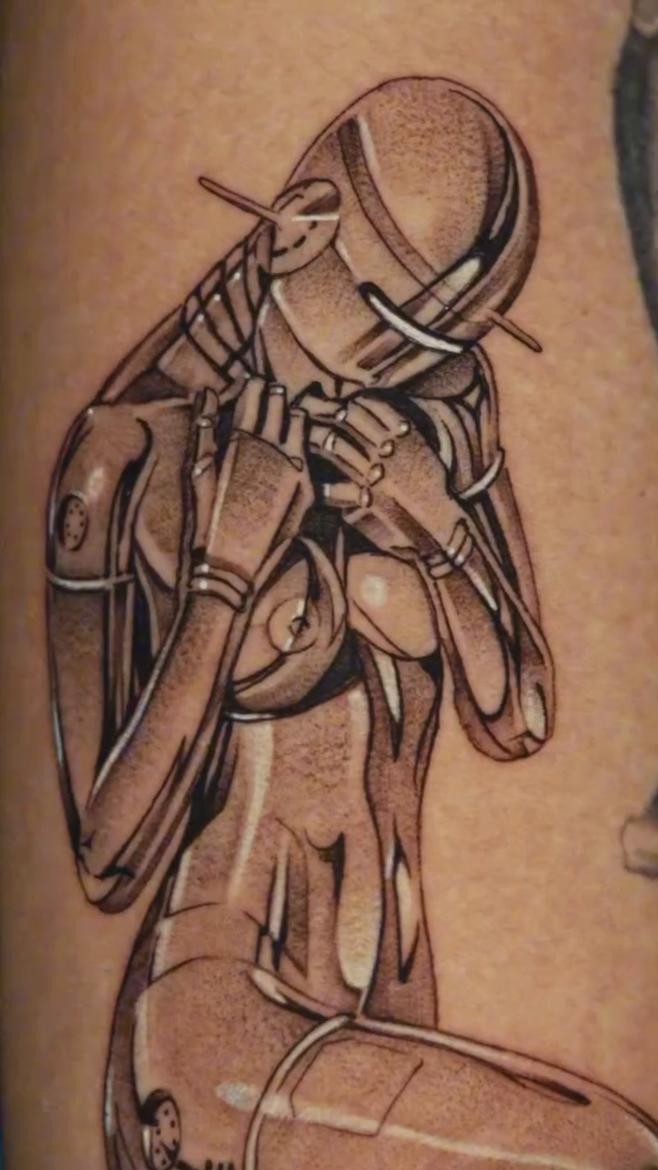 Tattoo by @kevin.tatt — realism, black_and_grey