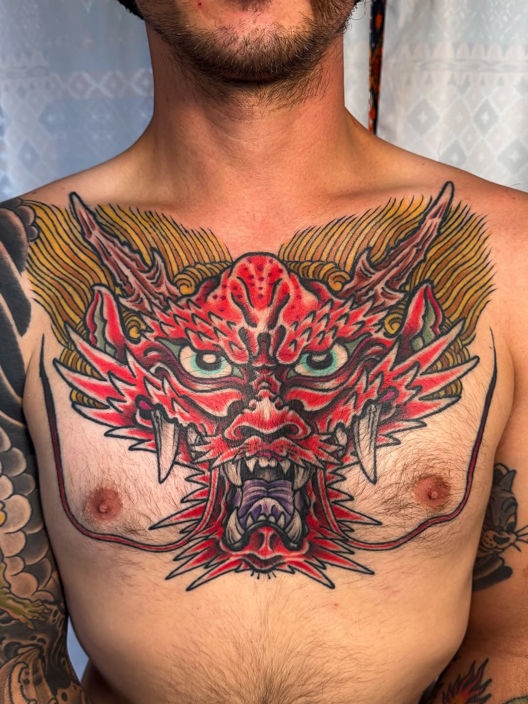 Tattoo by @bicycle_bobs_tat2 — japanese_irezumi, black_and_grey