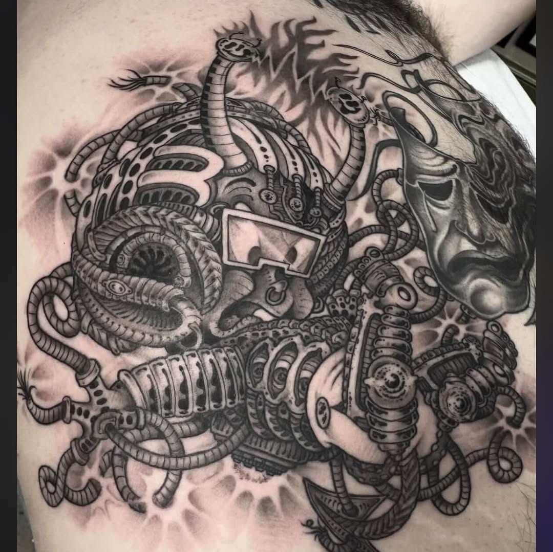 Tattoo by @patmosertattoos — black_and_grey, realism