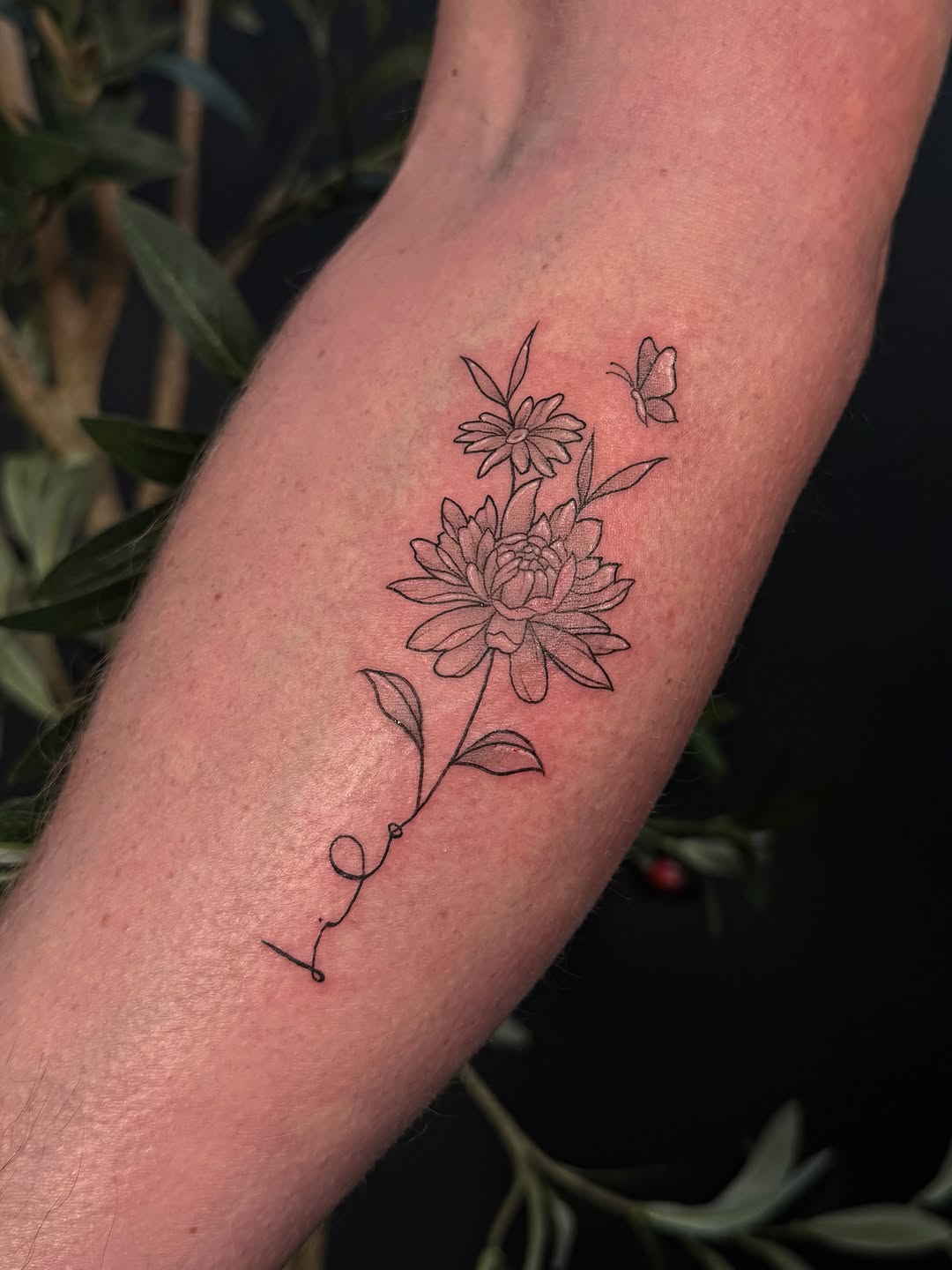 Tattoo by @inkbyleah_ โ fine_line, lettering_script