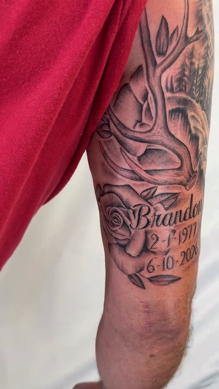 Tattoo by @jerryluckycat — realism, black_and_grey
