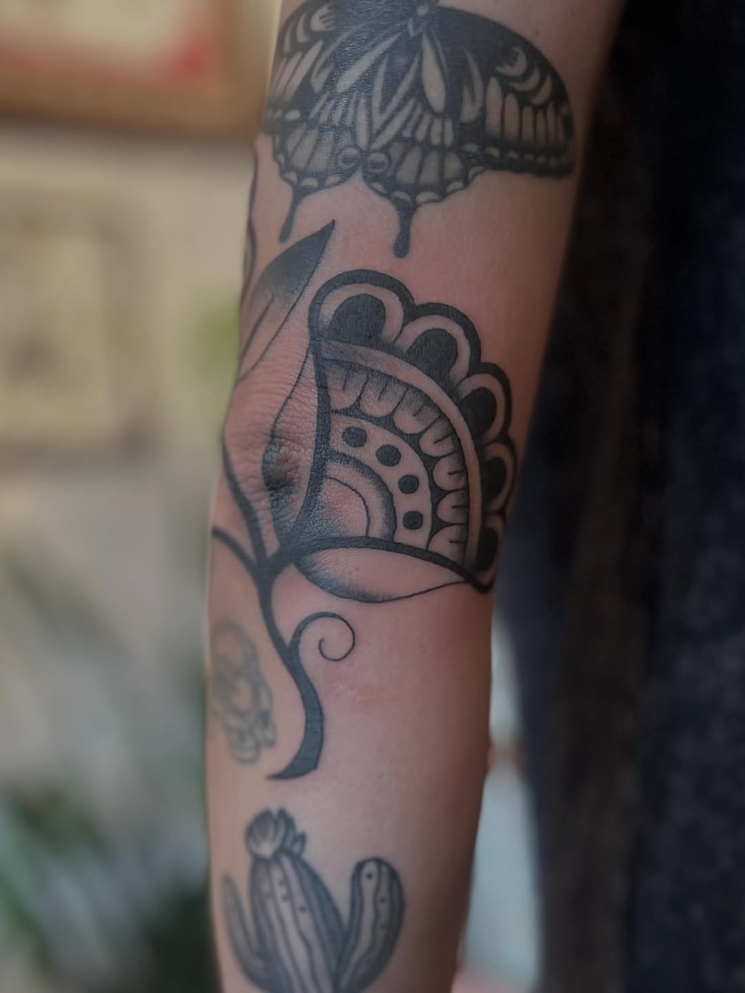 Tattoo by @david_tattselhoff — black_and_grey, ornamental