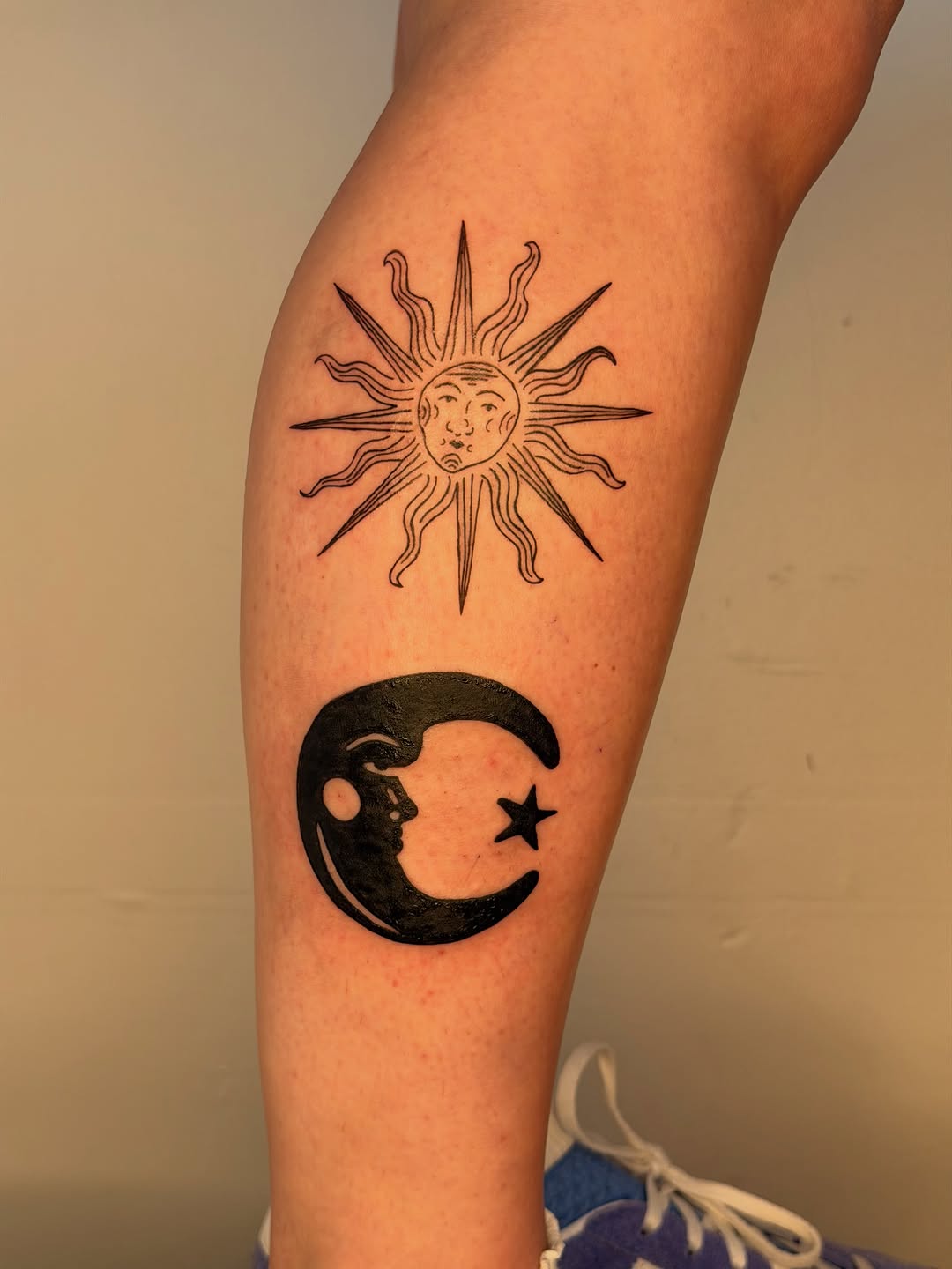 Tattoo by @sea___of___horses — blackwork, black_and_grey