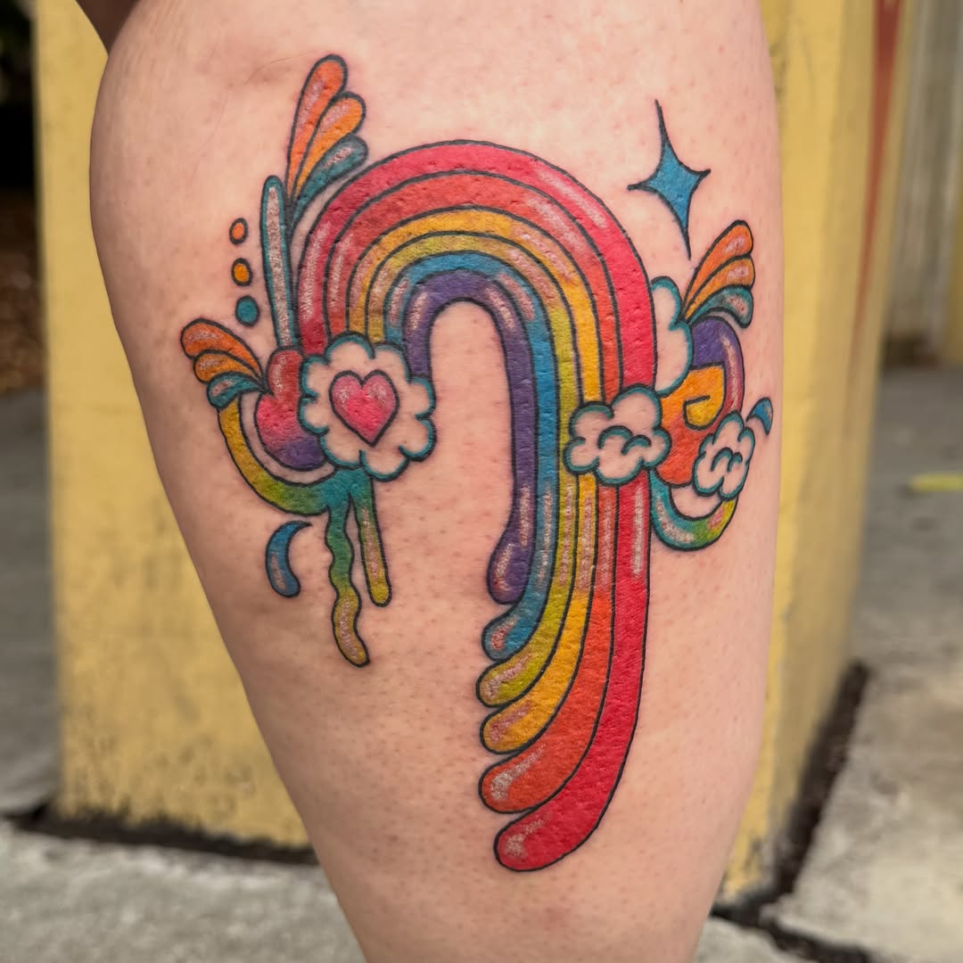 Tattoo by @queendaddytattoos — new_school