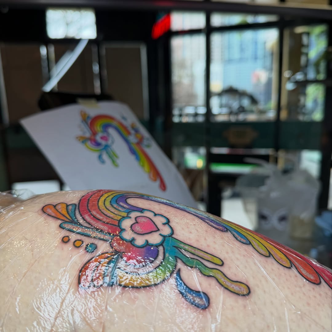 Tattoo by @queendaddytattoos — new_school