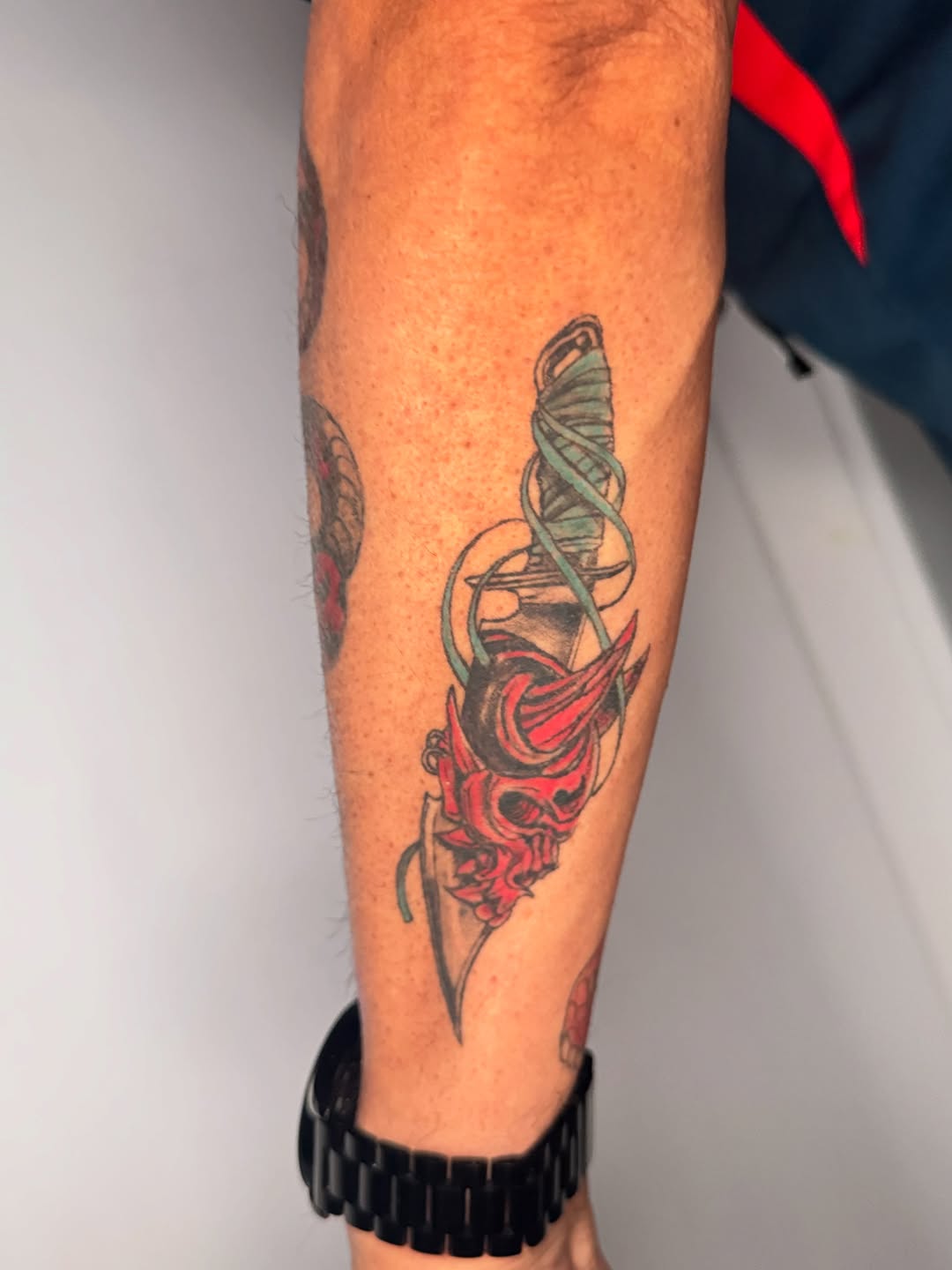 Tattoo by @beth.tattooink — japanese_irezumi, black_and_grey