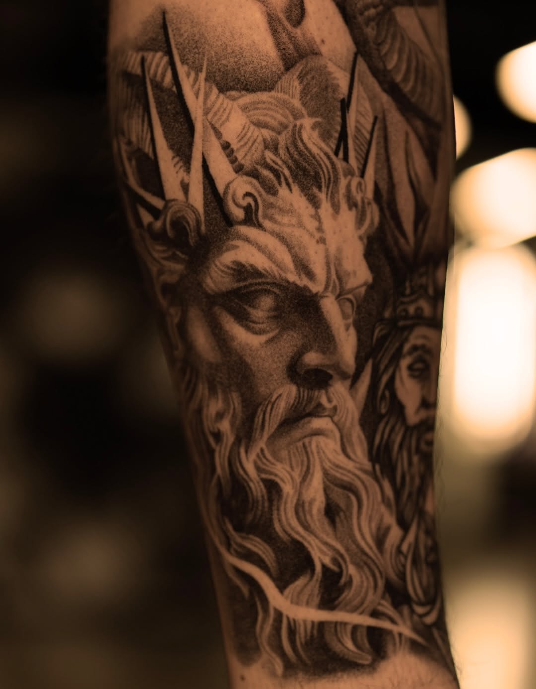 Tattoo by @jonlaflore — realism, black_and_grey
