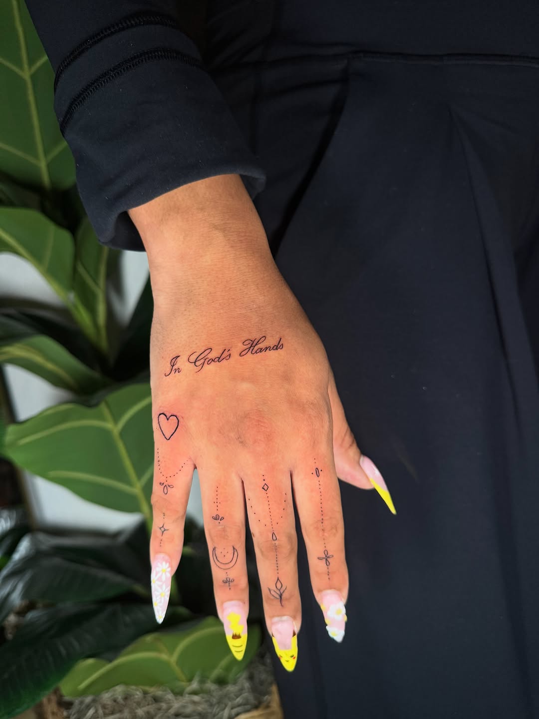 Tattoo by @demonica_ink666 — fine_line, lettering_script