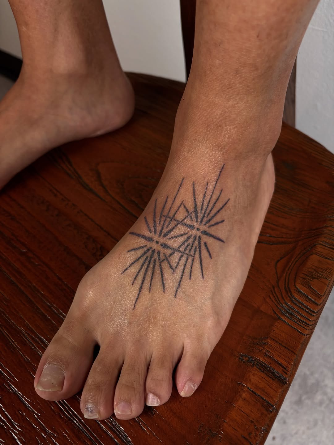 Tattoo by @aaaaaaaayotime — geometric, fine_line