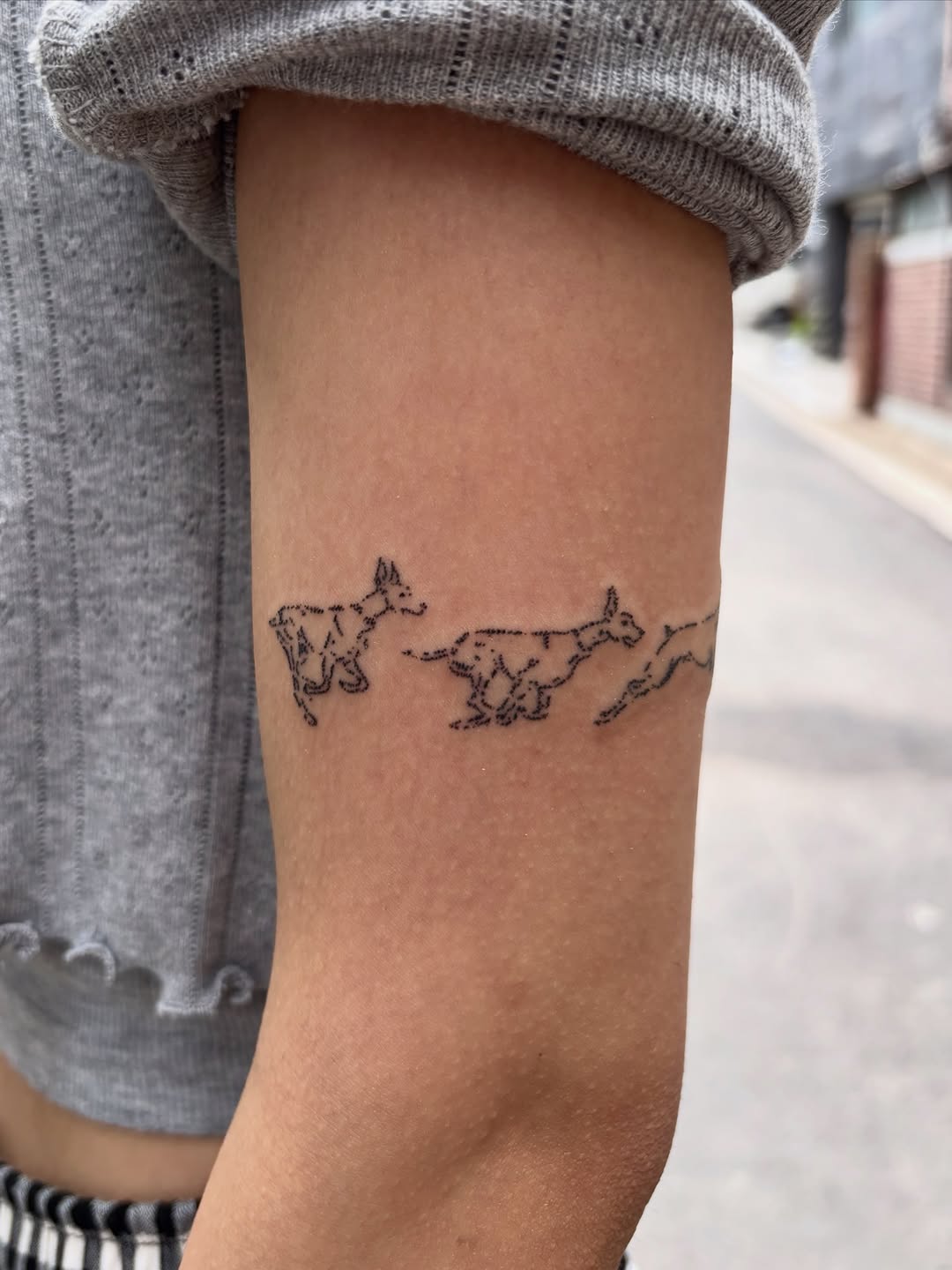 Tattoo by @aaaaaaaayotime — fine_line, dotwork