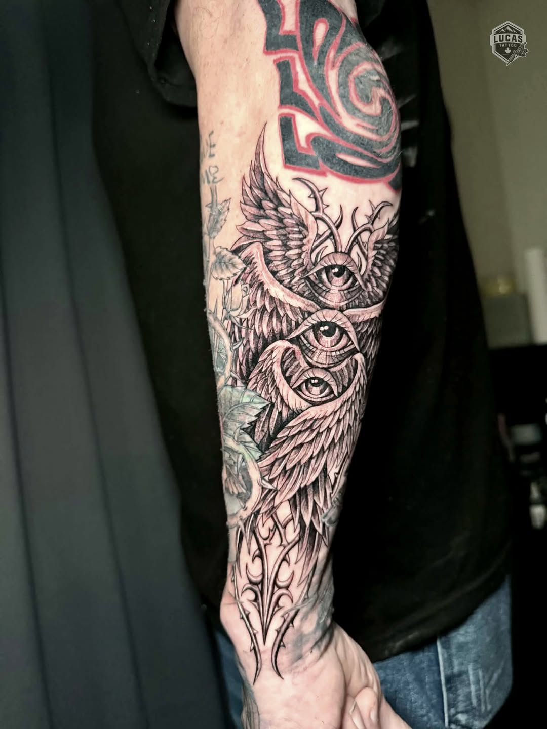 Tattoo by @lucastattoo.ca โ black_and_grey, realism