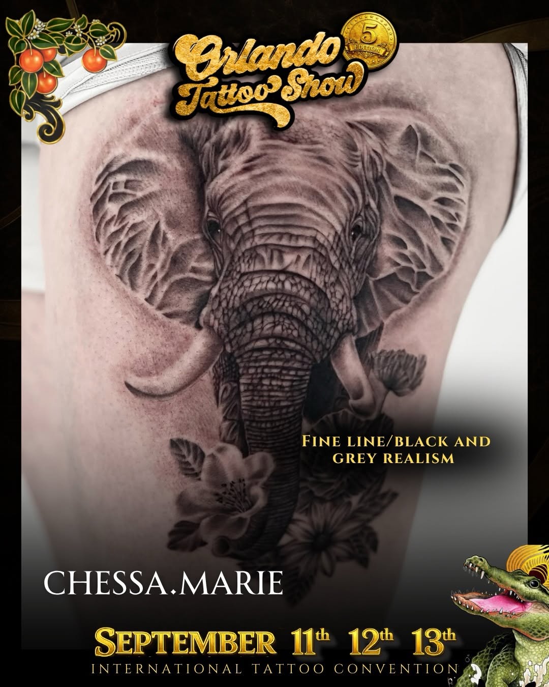 Tattoo by @chessa.marie — realism, black_and_grey