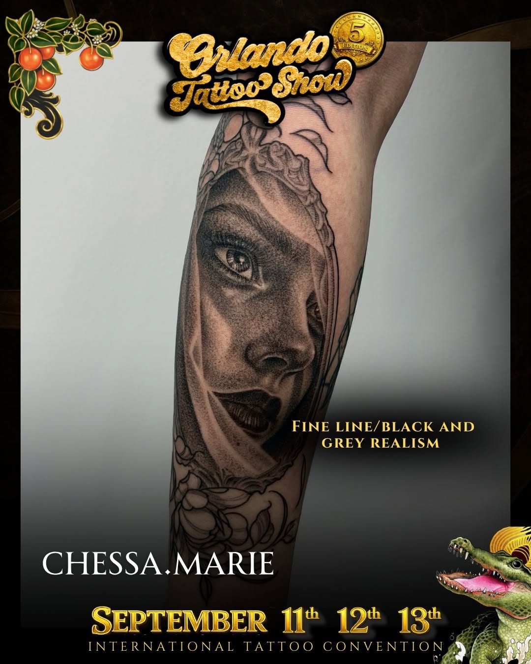 Tattoo by @chessa.marie — fine_line, black_and_grey