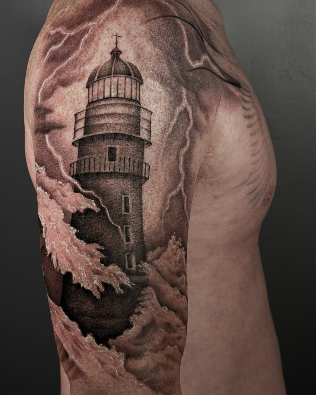Tattoo by @fineartunbound — realism, black_and_grey