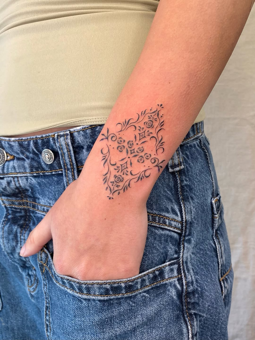 Tattoo by @sashinkatattoo — fine_line, ornamental